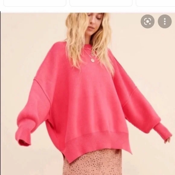 Free People Easy Street Tunic Sweater Medium NWT - Picture 3 of 16